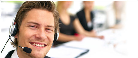A 24-7 client support service